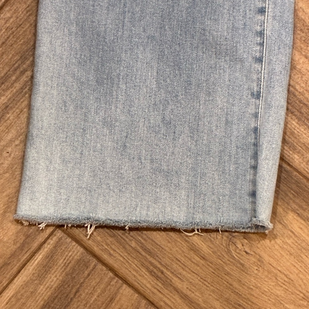 AG Adriano Goldshmied The Etta  High Rise Wide Leg Crop Jean Size 27 - Picture 4 of 11